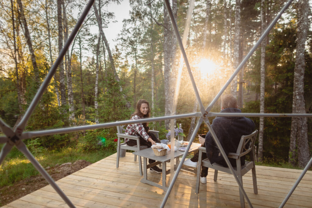 Glamping nära Jönköping